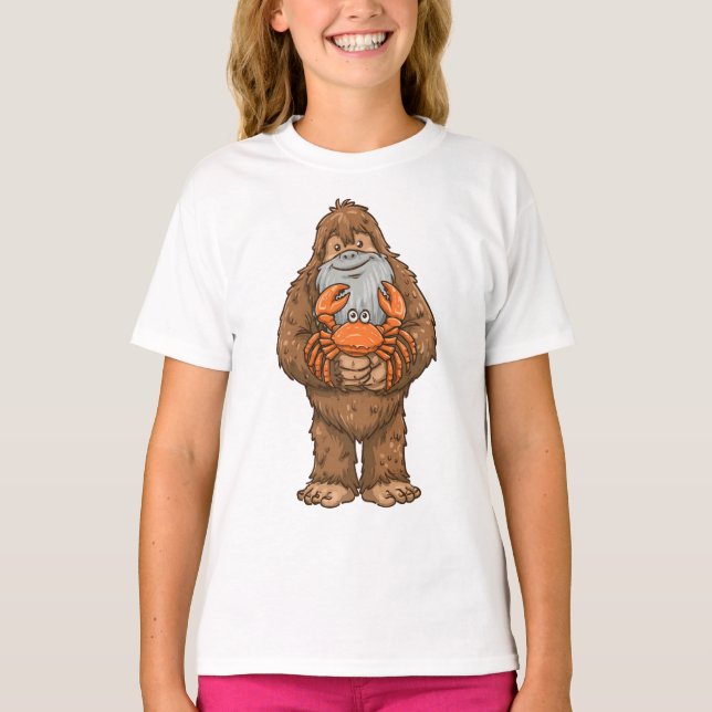 Camiseta CRAB & BIGFOOT (Frente)