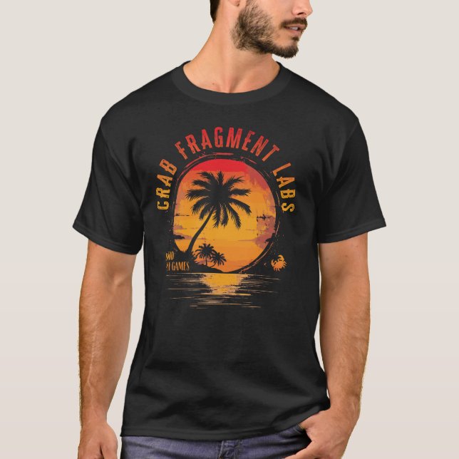 Camiseta Crab Fragment Labs (Sunset) (Frente)