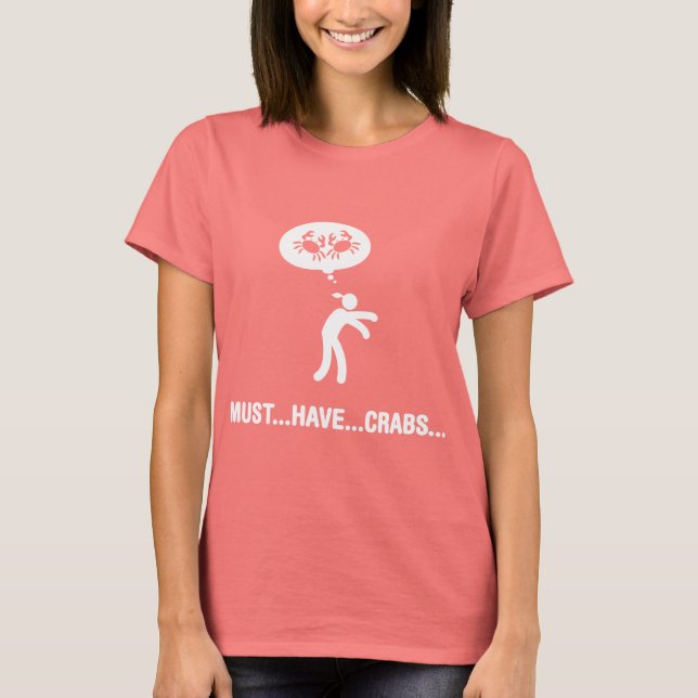 Camiseta Crab Lover (Frente)