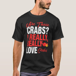 Camiseta Crab Lover Eu Amo Caranguejo