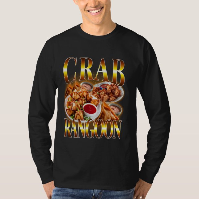 Camiseta Crab Rangoon Memória Bootleg Rap (Frente)