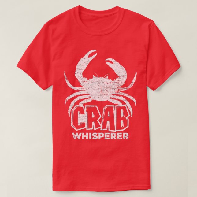 Camiseta Crab Whisperer (Frente do Design)