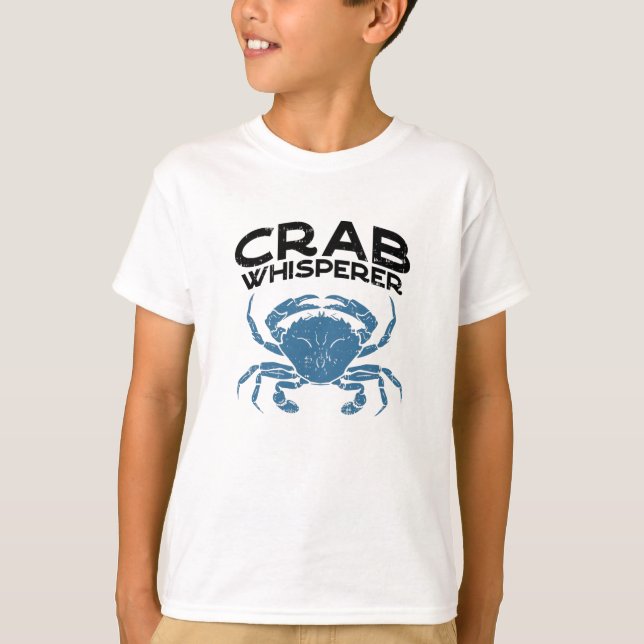 Camiseta Crab Whisperer Vintage Crabbing (Frente)
