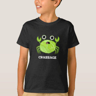 Camiseta Crabbage Funny Cabbage Caranguejo Pun Dardo BG