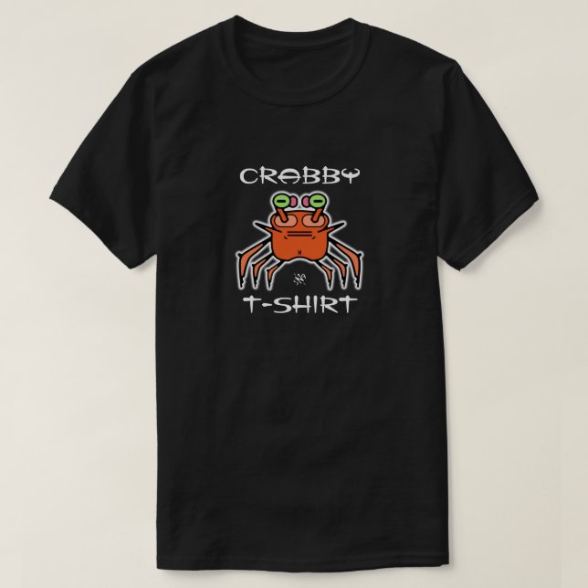 Camiseta Crabby piada v2 (Frente do Design)