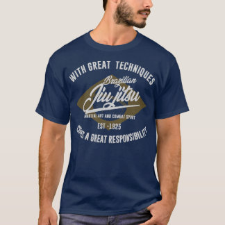 Camiseta Crachá BRASILEIRO JIU JITSU