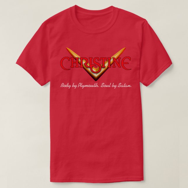 CAMISETA CRACHÁ CHRISTINE (Frente do Design)