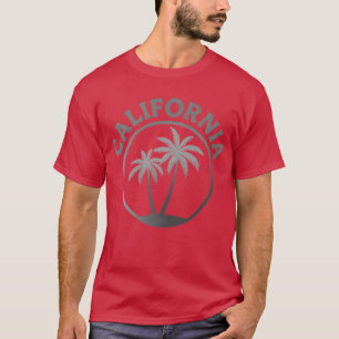 Camiseta Crachá Costeiro Prata California Palms Premium
