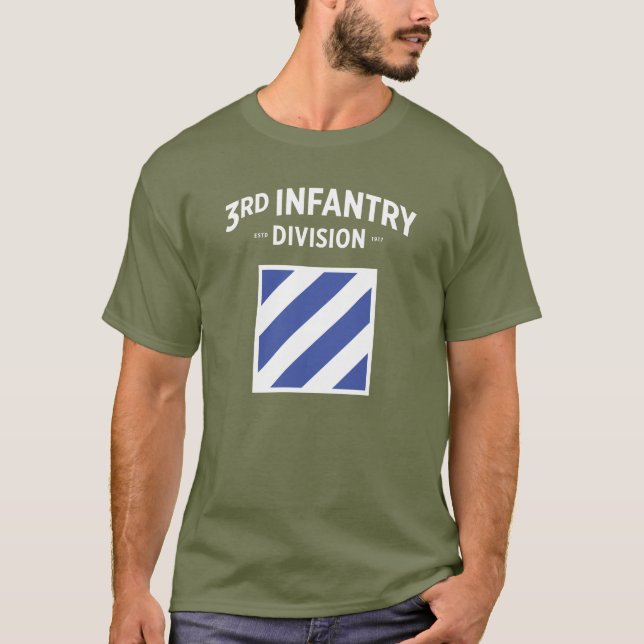 Camiseta crachá da 3ª Divisão de Infantaria (Frente)