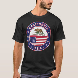 Camiseta Crachá da Califórnia