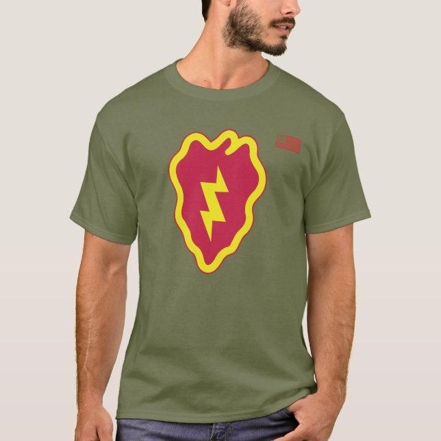 Camiseta Crachá da Divisão de Infantaria 25 (Frente)