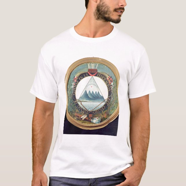 Camiseta Crachá da federação de Guatemala (Frente)
