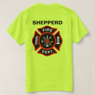 Camiseta Crachá de Bombeiros com Nome