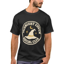 Crachá de Bruxa Retro do Clube Social Midnight Cov