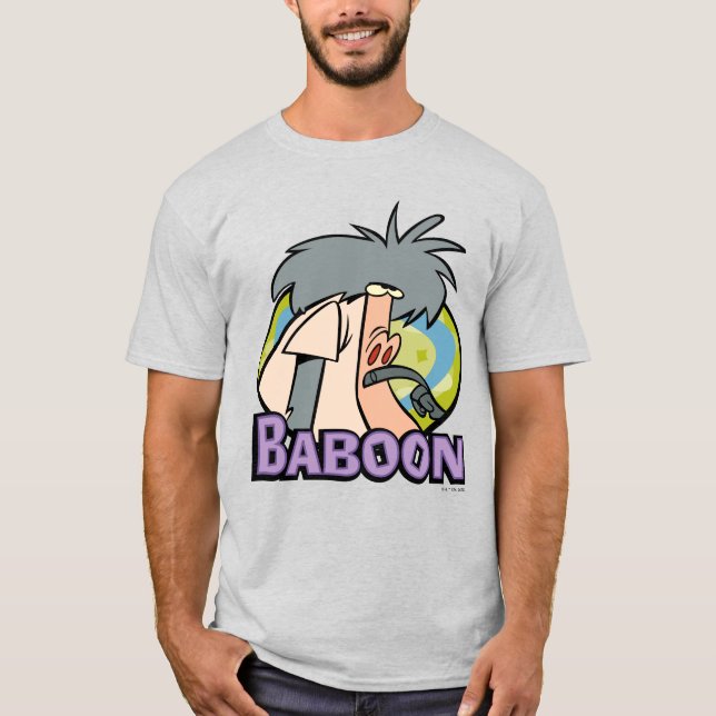 Camiseta Crachá de Caráter Baboon I.R. (Frente)