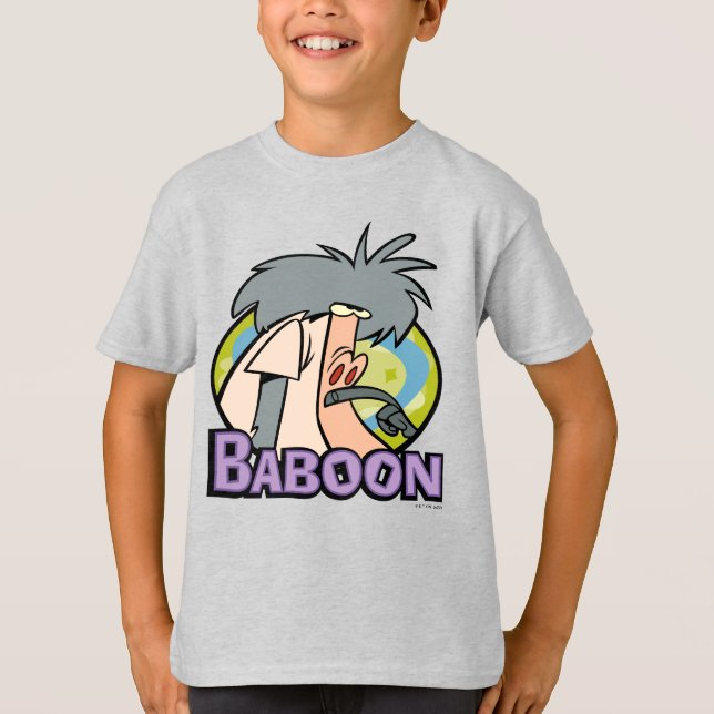 Camiseta Crachá de Caráter Baboon I.R. (Frente)