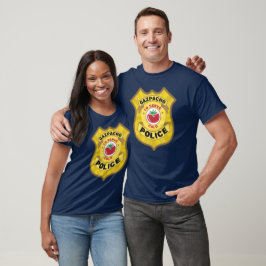 Camiseta Crachá de Gasolina da Polícia de Gaza