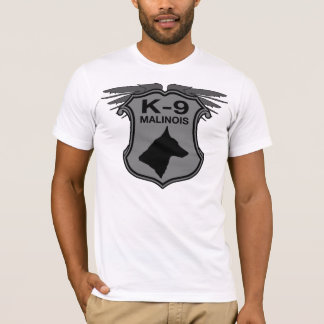 Camiseta Crachá de K-9 Malinois