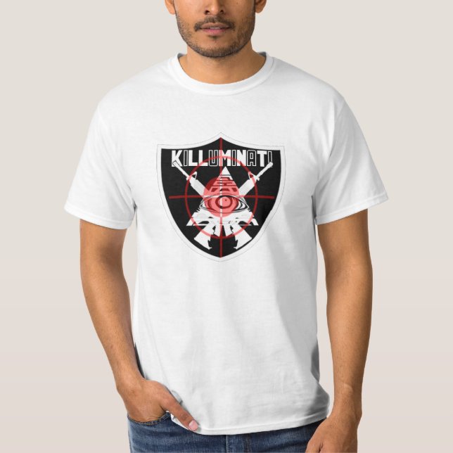 Camiseta Crachá de Killuminati (Frente)