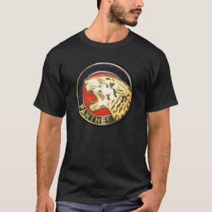 Camiseta Crachá De Motociclos Vintage Panther