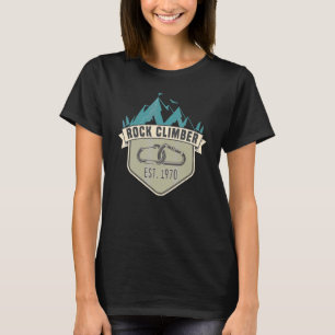 Camiseta Crachá de Subida Mens Vintage Nascer 1970