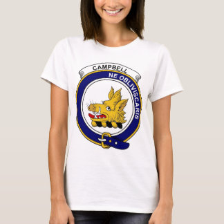 Camiseta Crachá do clã de Campbell