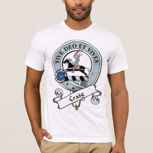 Camiseta Crachá do clã de Craig