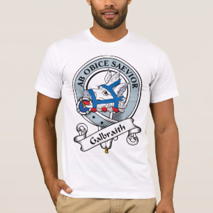 Camiseta Crachá do clã de Galbraith