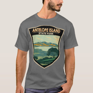 Camiseta Crachá do Parque Estadual de Antelope Island
