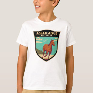 Camiseta Crachá do Parque Estadual de Assateague
