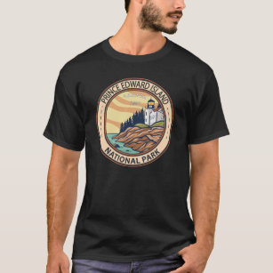 Camiseta Crachá do Parque Nacional do Príncipe Edward Islan