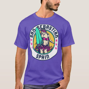Camiseta Crachá do Surfer Babe San Sebastian