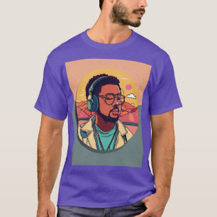 Camiseta Crachá do ventilador de música T-Shirt