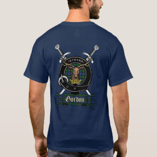 Camiseta Crachá Gordon Clan Adult T-Shirt