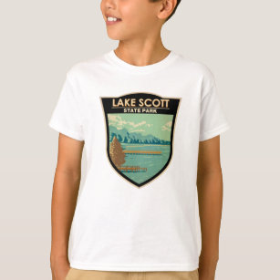 Camiseta Crachá Lake Scott State Park Kansas
