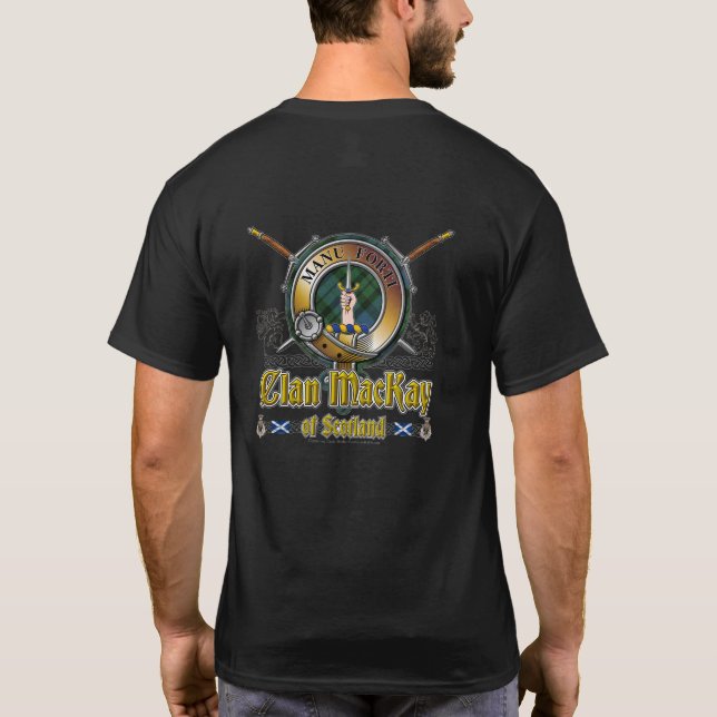Camiseta Crachá MacKay Clan (Verso)