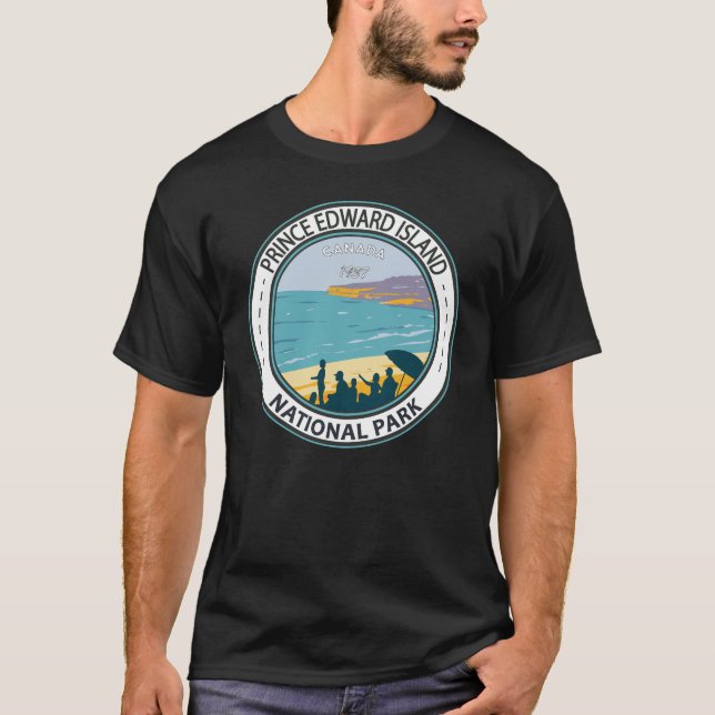 Camiseta Crachá Nacional do Parque Nacional do Príncipe Edw (Frente)