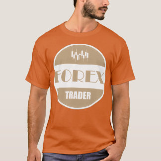 Camiseta Crachá redondo do operador Forex