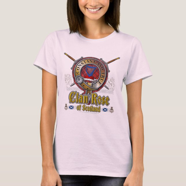 Camiseta Crachá rosa Clan (Frente)
