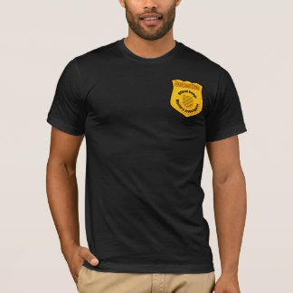 Camiseta Crachá secreto do investigador do detetive