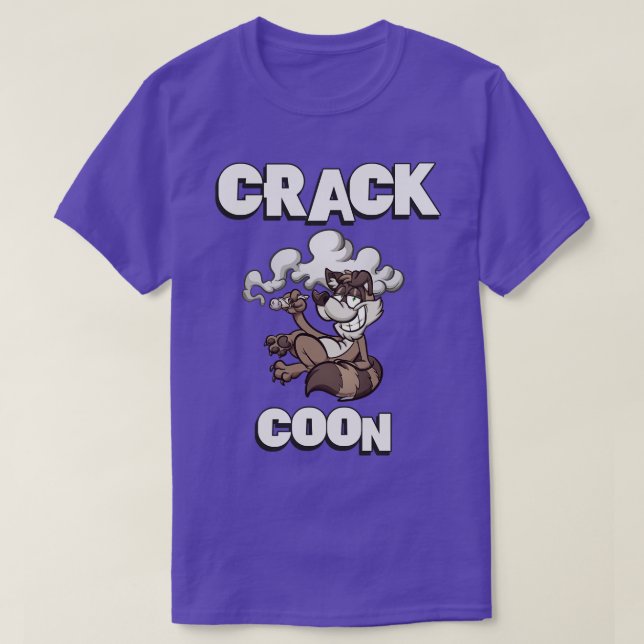 Camiseta Crack Coon (Frente do Design)