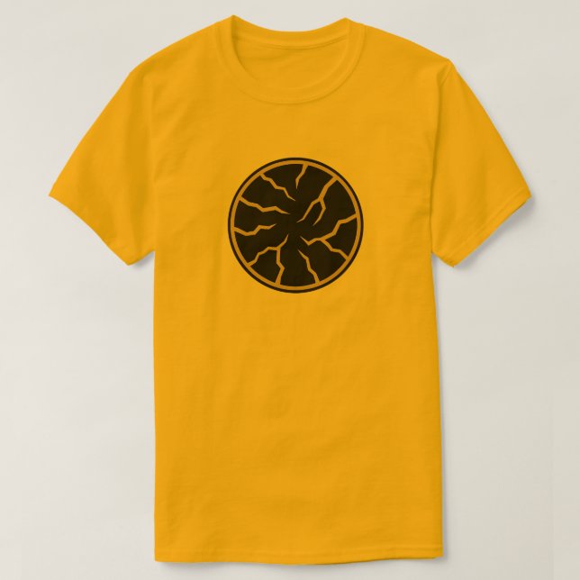 Camiseta Cracked Surface Graphics T-Shirt (Frente do Design)