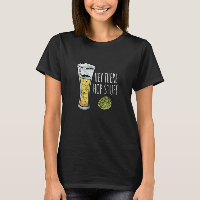 Camiseta Craft Beer Hop Brewer Beer Drinker Distressed (Frente)