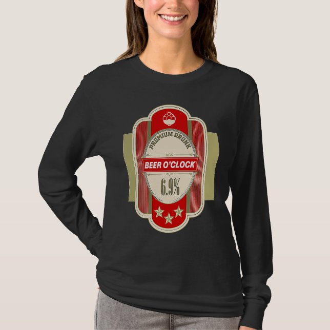 Camiseta Craft Beer Lover Drinking Lazy Halloween Costume (Frente)