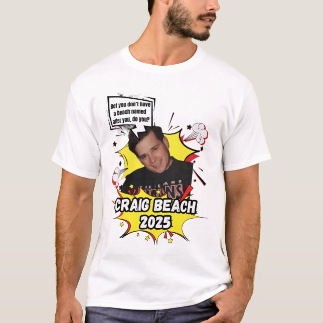 Camiseta Craig Beach 2025 - Craig (Frente)