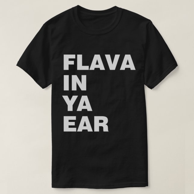 Camiseta Craig Mack Flava In Ya Ear Essential T-Shirt (Frente do Design)