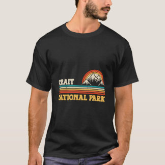 Camiseta Crait National Park Mountain Trees Sun Camg Hiking