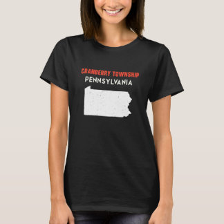 Camiseta Cranberry township Pennsylvania USA State America 