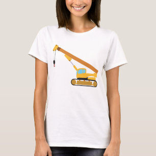 Camiseta Crane Construction Truck