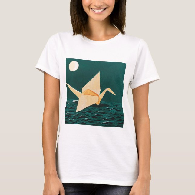 Camiseta Crane de papel (Frente)